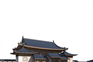 中国风古典的房屋装饰