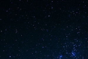 唯美的星空夜景图