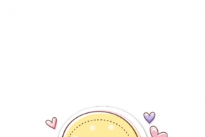 对话框爱心会话框卡通对话框简约对话框