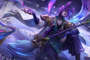 灵魂莲华 慧 lol英雄联盟 8K游戏壁纸 7680x4320