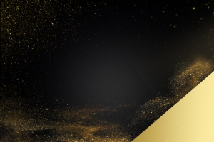 简约黑金大气几何banner