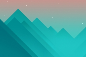 纪念碑山谷简约曲面屏壁纸3440x1440