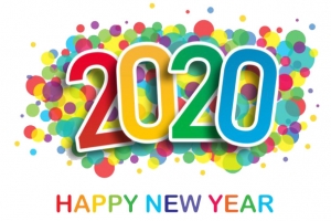 2020新年字体元素