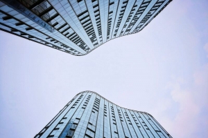 简约大楼背景素材