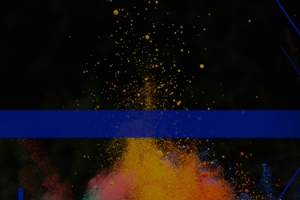 夜光键盘促销大气蓝色banner