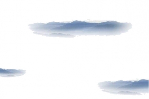 古风水墨山水画