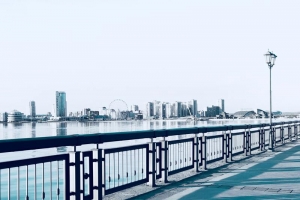 河边海边的护栏