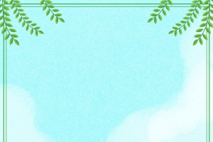 卡通西瓜夏至节气海报