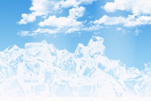 清爽冰块淘宝背景banner