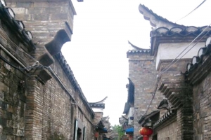 中式建筑胡同巷子