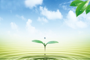 节约用水环保海报背景素材