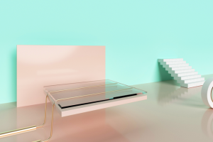 C4D，微场景，电商，舞台