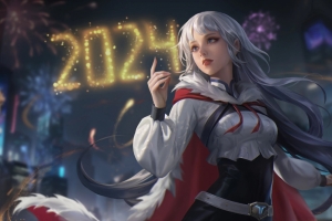 联想拯救姬 2024新年动漫美女4K壁纸