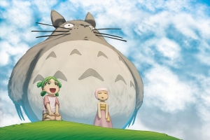 可爱龙猫的陪伴