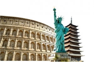 外国旅游建筑