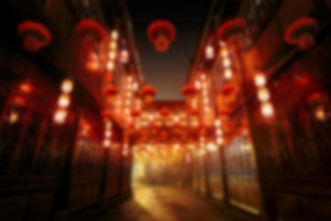 复古灯笼中式古典喜庆建筑海报素材背景
