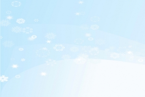 唯美浅蓝色雪花海报背景图