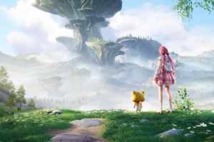《无限暖暖 Infinity Nikki》小女孩背影 游戏风景 4K壁纸