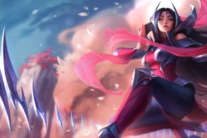 英雄联盟 伊瑞利亚(Irelia) 3440x1440壁纸