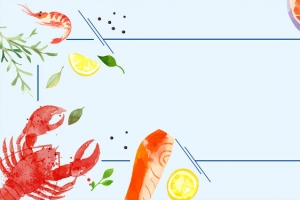 海鲜特卖电商狂欢banner