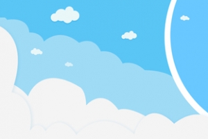 学校开学蓝色清新背景高清PNG素材-免费下载banner海报设计元素