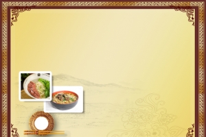 饭店菜谱背景素材
