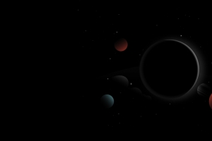 行星 黑暗 星星 HD 空间 3440x1440壁纸