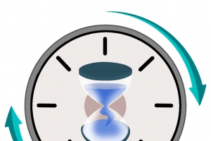 快速时间沙漏计时器高清PNG透明免扣设计素材免费下载