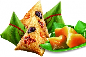粽子一堆粽子剥开的粽子