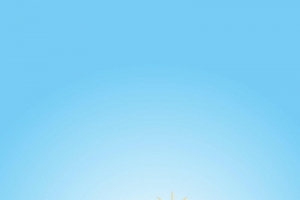 创意卡通插画风格节约水资源户外海报