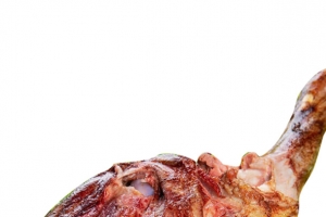 美味熟羊腿肉