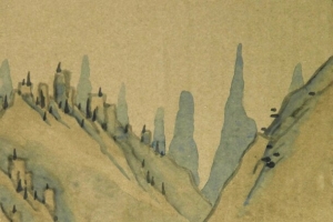 独自踩着秋叶看青山