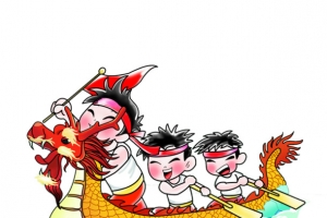 划龙舟