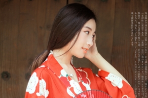 日本和服可爱美女3840x2160壁纸