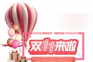 双十一来啦