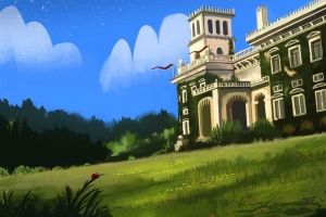 城堡 建筑 建筑 绿化 艺术 4k壁纸 3840x2160