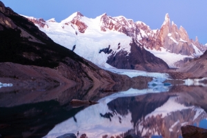 阿根廷巴塔哥尼亚地区国家公园 Cerro Torre峰3440x1440壁纸