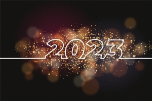 2023 新年 个性 数字 背景 5k 壁纸 图片