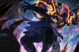 LOL英雄联盟 墨之影 派克 8K游戏壁纸 7680x4320