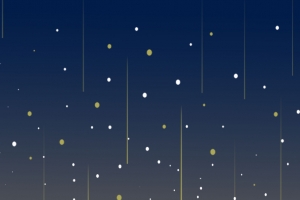 简约夜空展板背景