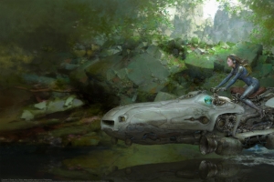 探索者 by:Ruan Jia 精美插画4k壁纸