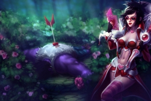 觅心猎手 情人节 lol 英雄联盟原画4k壁纸