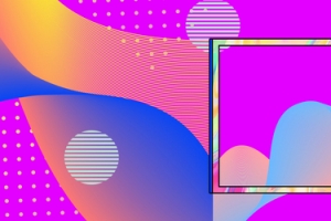 绚丽促销banner海报背景