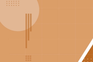 圆点线条褐色banner