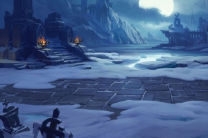 卡通游戏背景banner