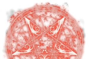 像血一样的魔法阵