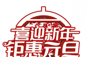 喜迎新年钜惠元旦