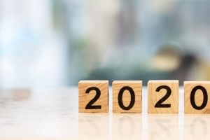 2020简约数字4k桌面壁纸3840x2160