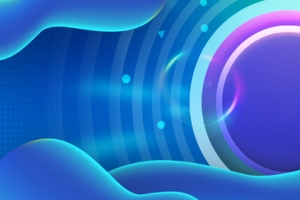双十一淘宝炫彩简约蓝色banner