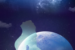 浩瀚星空女神